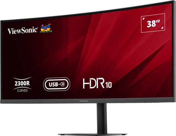 VIEWSONIC VA3820C USB-C HUBLI 38 21:9 KAVISLI MONITOR - Resim 5