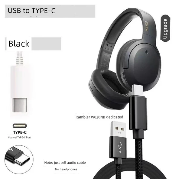Bilgisayar Veri Kablosu - 2m - Siyah - Bluetooth Kulaklık