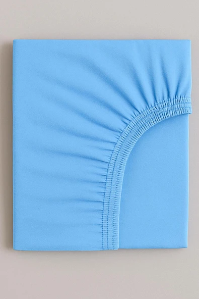 2 Adet 70 x 120 x 20 cm Anne Yanı Lastikli Penye Kumaş Bebek Çarşafı - 11