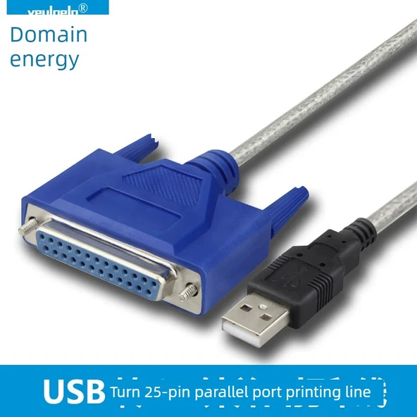 USB'den 25-Pin Paralel Port Yazıcı Kablosu - 1.5m