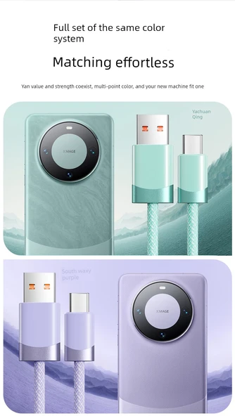 USB-C to USB-A Hızlı Şarj Kablosu - 1m Yadan Siyah - Sertifikalı Çip - 10