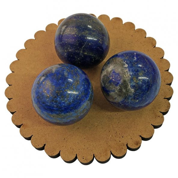 Doğal Lapis Lazuli Taşı Doğal Taş Küre - IMRKT00071