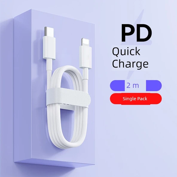 2m Apple PD Veri Kablosu - Resmi Sertifikalı