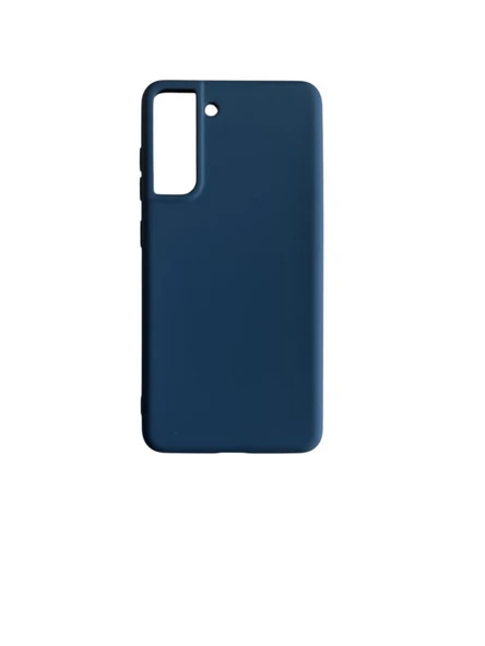 Galaxy S21 FE ile Uyumlu Cappy Silikon Kılıf Lacivert ürün görseli
