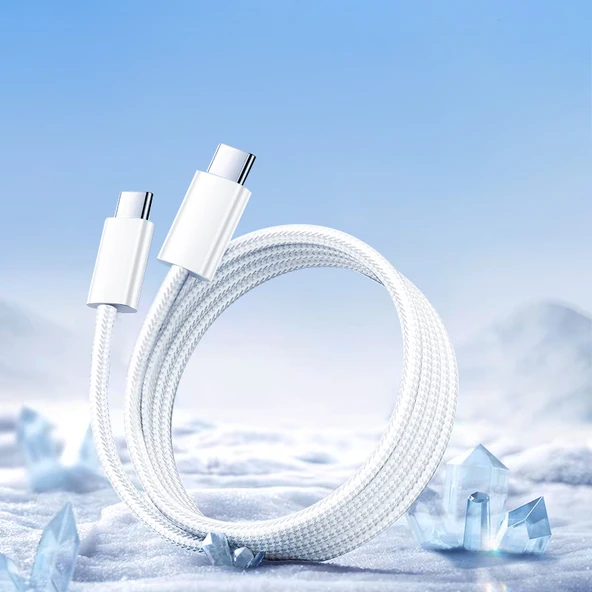 USB Type-C Kablo - 2m - Hızlı Şarj - Küçük Buz Hattı