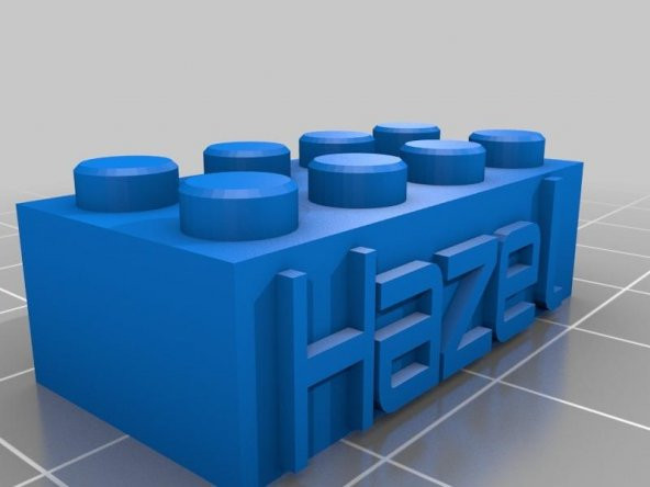 Hazel - Lego Plastik Aparat