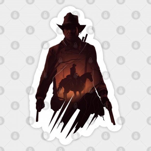Kırmızı Ölü Redemption 2 Plastik Aparat - 3