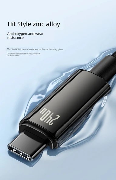 USB-C Uzatma Kablosu - Siyah - 2m - 1 Alana 1 Bedava - 9
