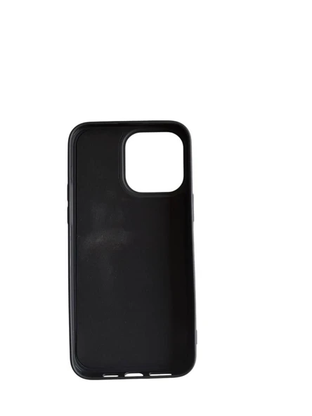 iPhone 14 Pro Max ile Uyumlu Cappy Silikon Kılıf Siyah - 1