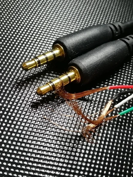 3.5mm Ses Kablosu - Altın Kaplama - 2m - 4