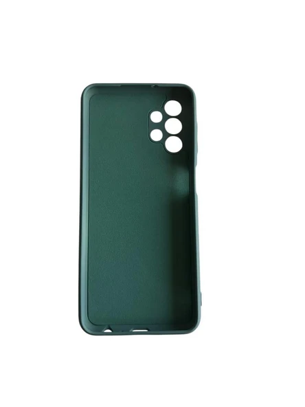 Galaxy A13 ile Uyumlu Cappy Silikon Kılıf Yeşil ürün görseli 1