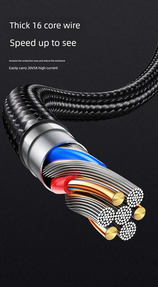 USB Type-C 3.2 Gen 2 Uzatma Kablosu - 3m U-bend Erkek - Dişi - 9