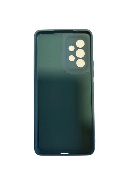 Galaxy A53 ile Uyumlu Cappy Silikon Kılıf Yeşil - 1