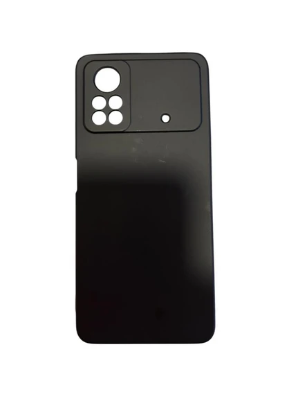 Redmi x4 Pro ile Uyumlu Cappy Silikon Kılıf Siyah ürün görseli 1