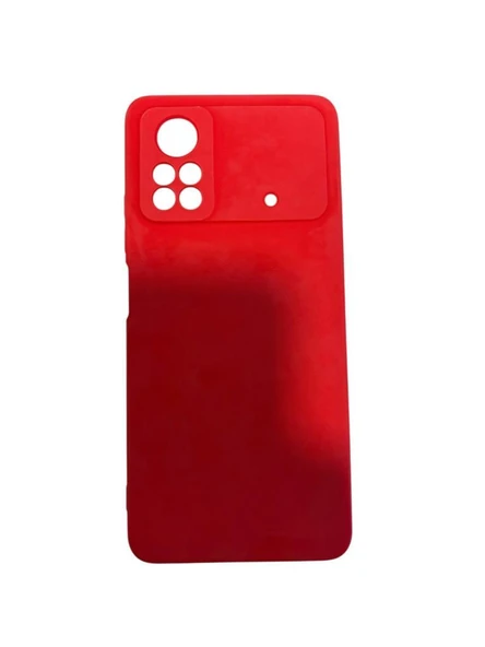 Redmi x4 Pro ile Uyumlu Cappy Silikon Kılıf Kırmızı - Resim 2