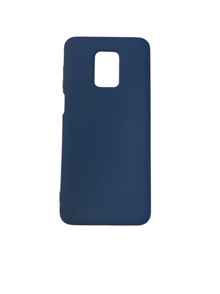 Redmi Note 9 Pro ile Uyumlu Cappy Silikon Kılıf Lacivert - 1