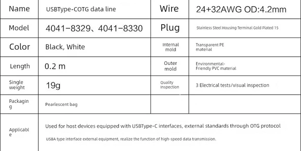 USB 3.1 Type-C to USB 3.0 OTG Veri Kablosu Adaptörü - 1m Altın Kaplama Yan Eğik - 8