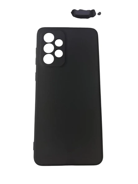 Galaxy A33 ile Uyumlu Cappy Silikon Kılıf Siyah - 2