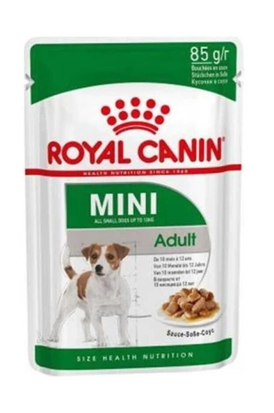 Royal Canin Mini Adult Küçük Irk Pouch Konserve 85 gr - 1