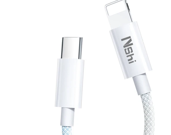 USB Lightning Veri Kablosu - 2m Şık Gri - PD Sertifikalı - Hızlı Şarj - Kötü Çanta Tazminatı - 7