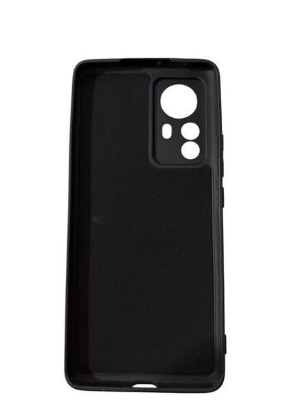 Redmi 12 Pro ile Uyumlu Cappy Silikon Kılıf Siyah ürün görseli 1