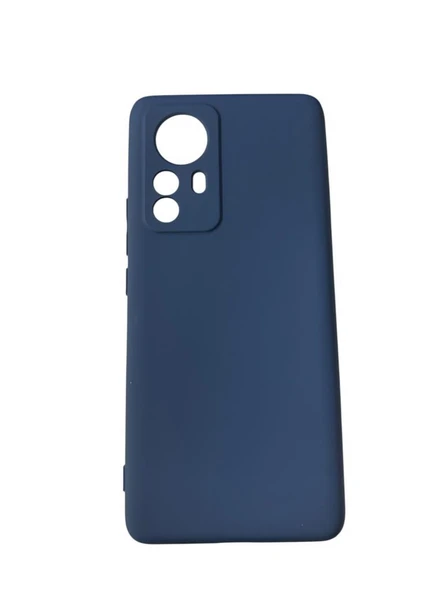 Redmi 12 Pro ile Uyumlu Cappy Silikon Kılıf Lacivert - 1