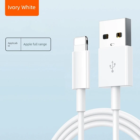 20W PD USB Hızlı Şarj Kablosu - 2.0 m USB Hızlı Şarj Kablosu - 1 Paket