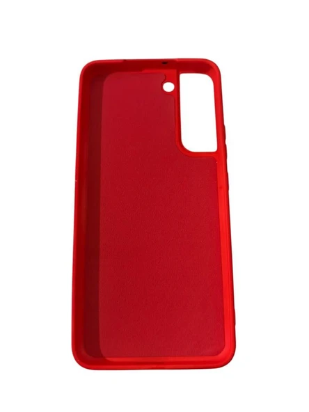 Galaxy S22 Plus ile Uyumlu Cappy Silikon Kılıf Kırmızı - 1