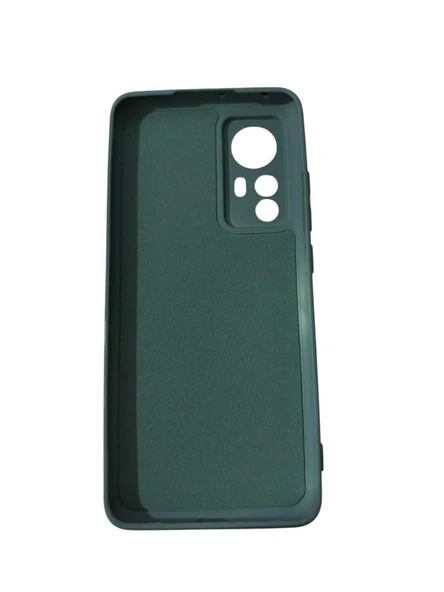 Redmi 12 ile Uyumlu Cappy Silikon Kılıf Yeşil - Resim 2