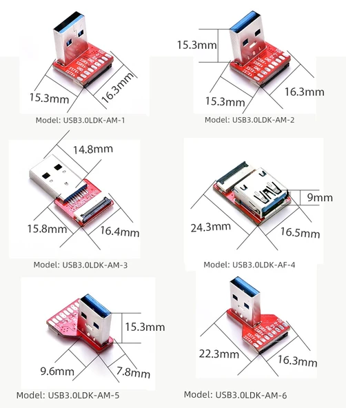 Gümüş USB 3.0 Veri Kablosu - 30cm - 20p - 11