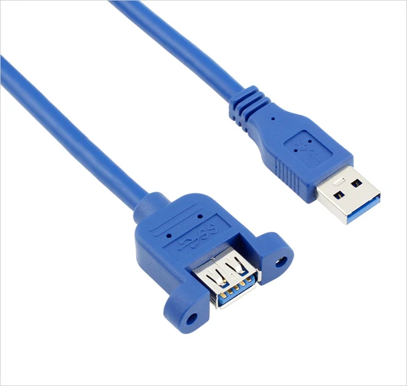 USB 3.0 Uzatma Kablosu - 0.5m Mavi - 11