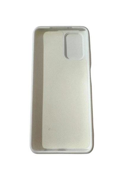 Redmi Note 10 ile Uyumlu Cappy Silikon Kılıf Beyaz ürün görseli 1