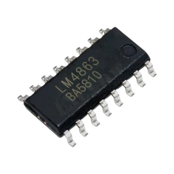 LM 4863D SOIC-16 SMD Entegre Devre
