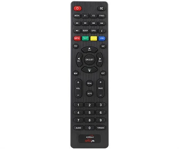 Korax IP Plus HD Uydu Alıcı Kumandası ürün görseli
