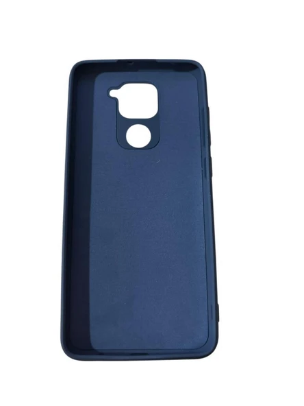 Redmi Note 9 ile Uyumlu Cappy Silikon Kılıf Lacivert - 1