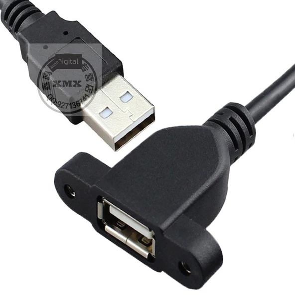 USB 2.0 Uzatma Kablosu - 0.3m Bükme (Model 2) - 11