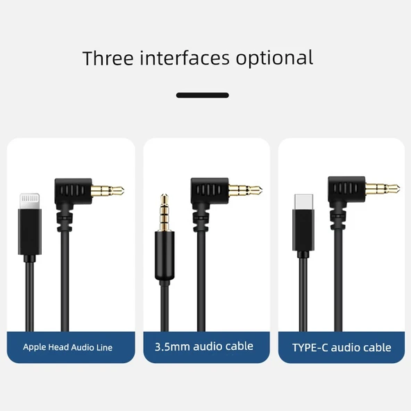 Mikrofon Adaptör Kablosu - Type-C Telefon Hattı (Bahar Hattı) - 2