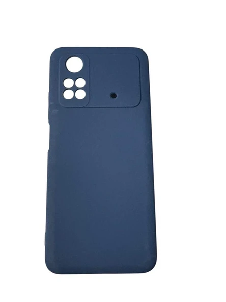 Poco M4 Pro ile Uyumlu Cappy Silikon Kılıf Lacivert - 2