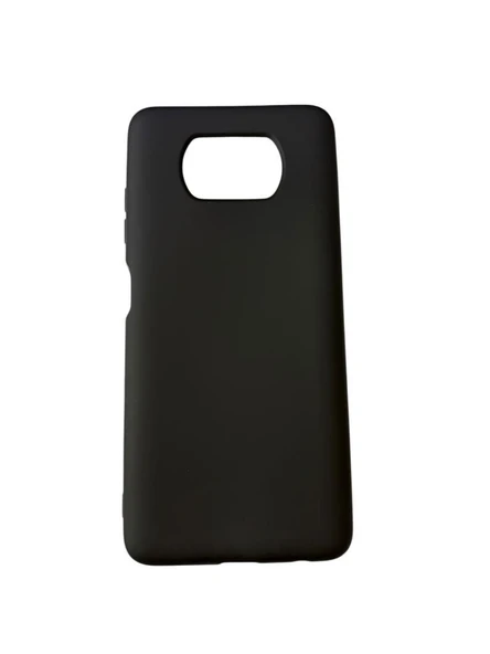 Poco X3 ile Uyumlu Cappy Silikon Kılıf Siyah - Resim 2