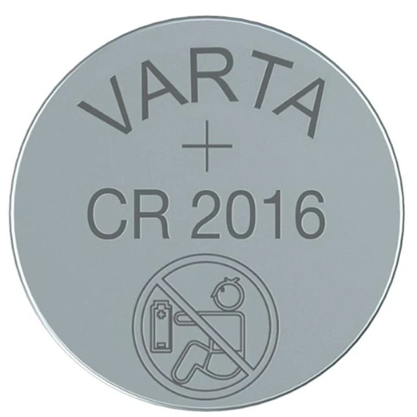 Varta CR 2016 3 Volt Lityum Tekli Pil - Resim 2