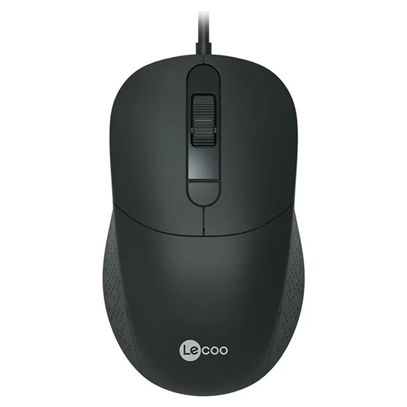 Lenovo Lecoo MS102 800/1200/1600 DPI 4 Tuşlu USB Kablolu Optik Mouse ürün görseli