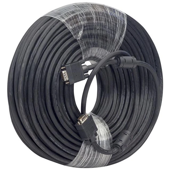 PowerMaster PM-16333 15 Pin 3+6 Erkek/Erkek 50 Metre VGA Görüntü Kablosu - 2