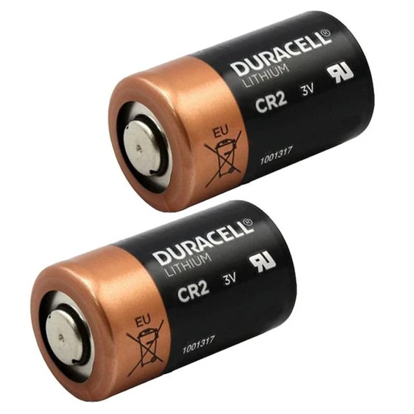 Duracell CR2 3 Volt Lityum 2'li Pil - Resim 2
