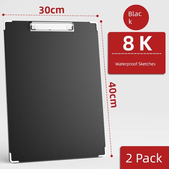 8K Çizim Defteri Seti - Su Geçirmez Çizim Tahtası/2