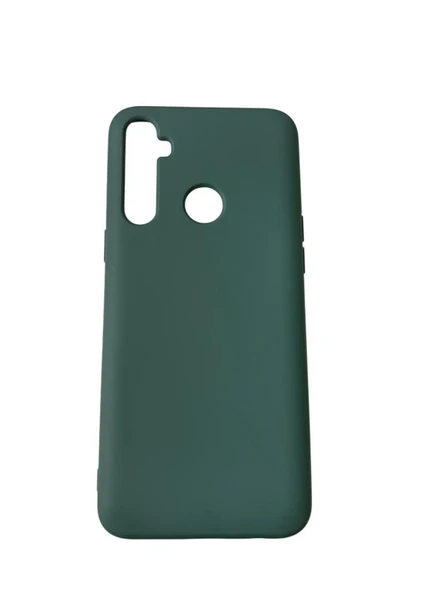 Realme C3 ile Uyumlu Cappy Silikon Kılıf Yeşil - 2