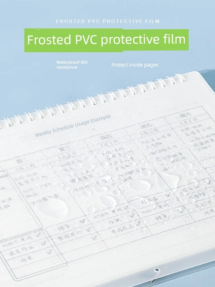 2024 Haftalık Planlayıcı Masa Takvimi Not Defteri - B5 Haftalık Plan - 4 Kitap - Resim 5