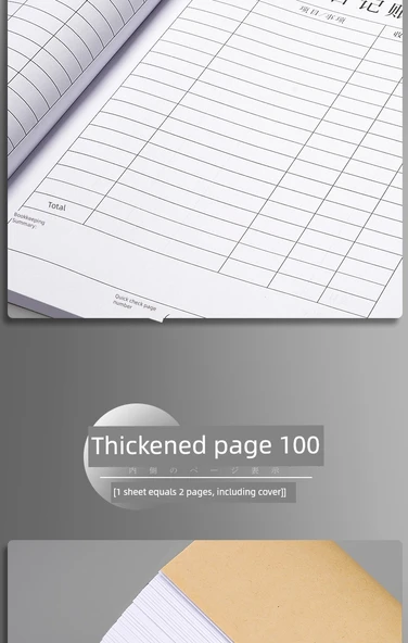 Aylık Hesap Defteri - 10 Kitap - 11