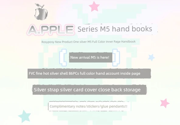 M5 Gevşek Yaprak Spiral Defter - Smoothie El Defteri - Pembe - 9