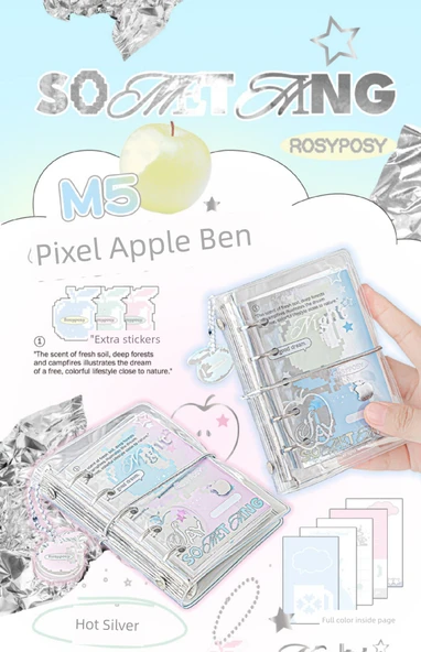 M5 Gevşek Yaprak Spiral Defter - M5 Yaz Kiti - Mavi-Sarı - 7