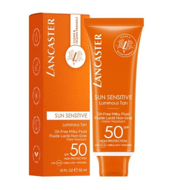 Lancaster Sun Sensitive Oil Free Milky Fluid 50 ml SPF50